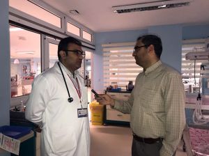رادیو سلامت در بخش ICUP3کنار کودکان پیوندی و پزشکان و پرستاران مرکز قلب و عروق شهید رجایی در ماه مبارک رمضان: عکس شماره 2 / 12